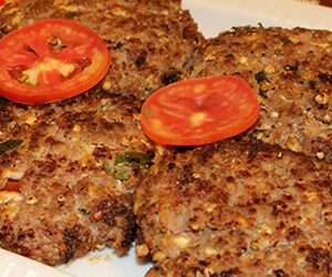Chicken Chapli Kabab